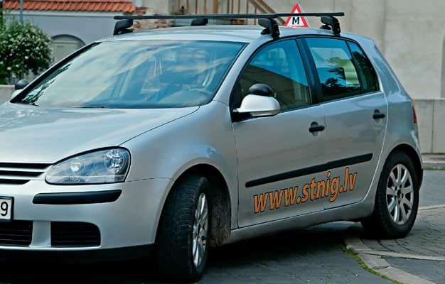 VW Golf — Apmācību auto, Ieva Poga